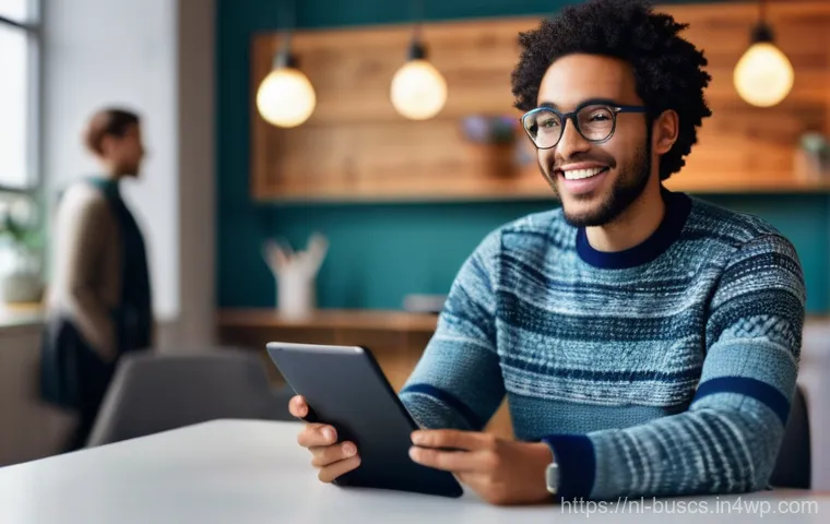 인 미디어 비즈니스의 콘텐츠 품질 보증 - A diligent young adult blogger, dressed in smart casual attire, is meticulously reviewing a blog pos... 인 미디어 비즈니스의 콘텐츠 품질 보증 - A diligent young adult blogger, dressed in smart casual attire, is meticulously reviewing a blog pos...
